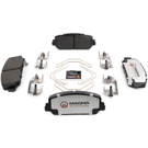 2021 Acura ILX Brake Pad Set 6