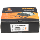 2017 Acura RLX Brake Pad Set 4