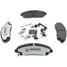 2021 Honda Pilot Brake Pad Set 1