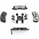 2017 Mitsubishi Mirage Brake Pad Set 6