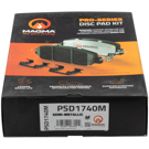 2019 Porsche 911 Brake Pad Set 4