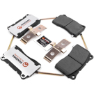2012 Hyundai Genesis Coupe Brake Pad Set 3