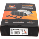 2012 Hyundai Genesis Coupe Brake Pad Set 4