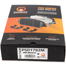 2019 Ford Mustang Brake Pad Set 4