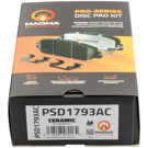 2017 Ford Mustang Brake Pad Set 5