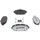 2021 Mercedes Benz C300 Brake Pad Set 6