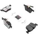 2017 Mercedes Benz C350e Brake Pad Set 3