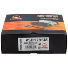 2017 Mercedes Benz C350e Brake Pad Set 4