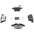 2017 Mercedes Benz C350e Brake Pad Set 1