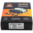 2021 Mercedes Benz E350 Brake Pad Set 4