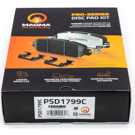 2017 Genesis G80 Brake Pad Set 4