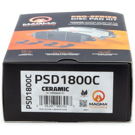 Magma PSD1800C Brake Pad Set 4