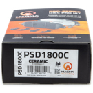 2016 Mini Cooper Brake Pad Set 4