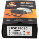 Magma PSD1805C Brake Pad Set 4