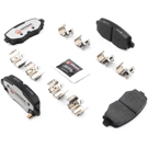 2018 Fiat 500X Brake Pad Set 3
