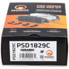 2019 Hyundai Sonata Brake Pad Set 4