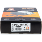 2017 Jeep Cherokee Brake Pad Set 4