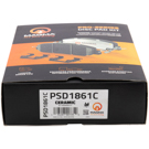 2017 Jaguar F-Pace Brake Pad Set 4