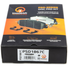 2021 Bmw 330e Brake Pad Set 4