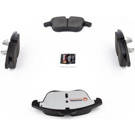 2017 Jaguar XE Brake Pad Set 2