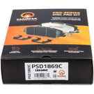 2017 Jaguar XE Brake Pad Set 4
