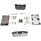 2017 Mercedes Benz E43 AMG Brake Pad Set 6
