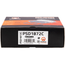 Magma PSD1872C Brake Pad Set 4
