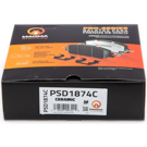 2021 Mazda 6 Brake Pad Set 4