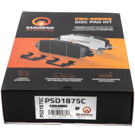 2017 Mini Cooper Brake Pad Set 4