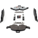 2017 Audi TTS Quattro Brake Pad Set 2