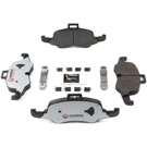 2017 Audi TTS Quattro Brake Pad Set 1