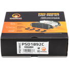 2021 Bmw 330e Brake Pad Set 4
