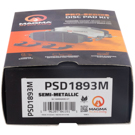 2019 Mercedes Benz Metris Brake Pad Set 4