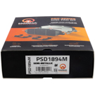 2018 Audi S5 Brake Pad Set 4
