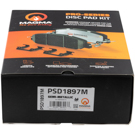 2017 Audi A4 Brake Pad Set 4