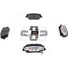 2017 Hyundai Santa Fe Brake Pad Set 6