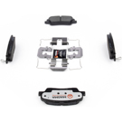 2017 Hyundai Santa Fe Brake Pad Set 2