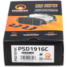 2017 Hyundai Santa Fe Brake Pad Set 4
