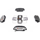 2017 Hyundai Santa Fe Brake Pad Set 1