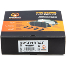 2021 Mazda CX-9 Brake Pad Set 4