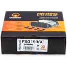2019 Mercedes Benz E300 Brake Pad Set 4