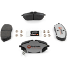2016 Toyota Corolla Brake Pad Set 2