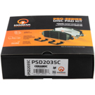 2021 Kia Seltos Brake Pad Set 4