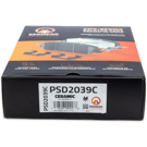 2017 Ford Escape Brake Pad Set 4