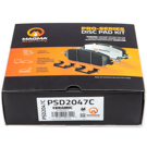 2018 Mercedes Benz E400 Brake Pad Set 4