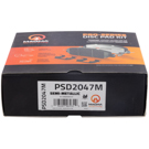 2018 Mercedes Benz E400 Brake Pad Set 4