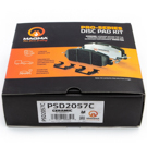 2017 Jeep Compass Brake Pad Set 4