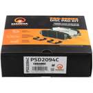 2021 Kia Forte Brake Pad Set 4