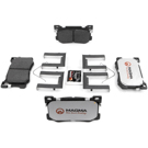 2018 Genesis G80 Brake Pad Set 6