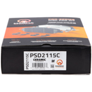 2021 Honda Accord Brake Pad Set 4